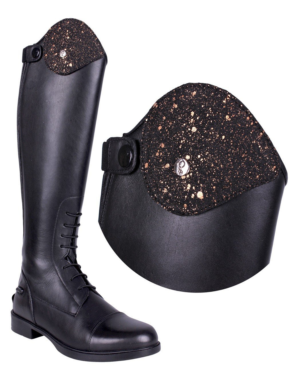 Junior Reitstiefel Reitschuhe Kinder QHP Romy Junior Reitstiefel